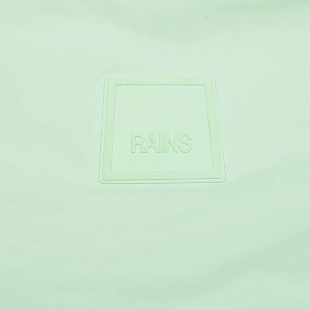 NWT RAINS $140 Waterproof Loop Shopper Mini in Mineral Blue/Green - Picture 3 of 10